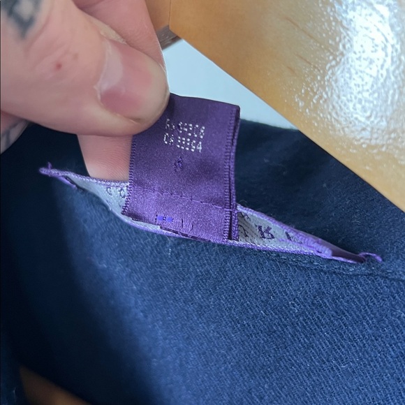 Ralph Lauren Collection Purple Label Cropped Jacket Size 8 - Picture 8 of 8